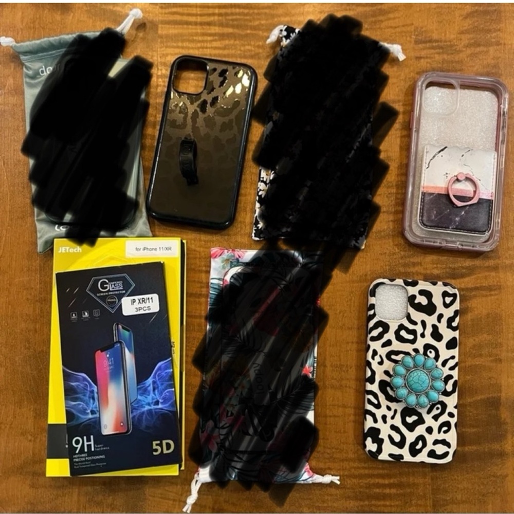 Loopy Case Bundle for iPhone 11/XR with Screen‎ Protectors - Lifeproof - QTY - 3
